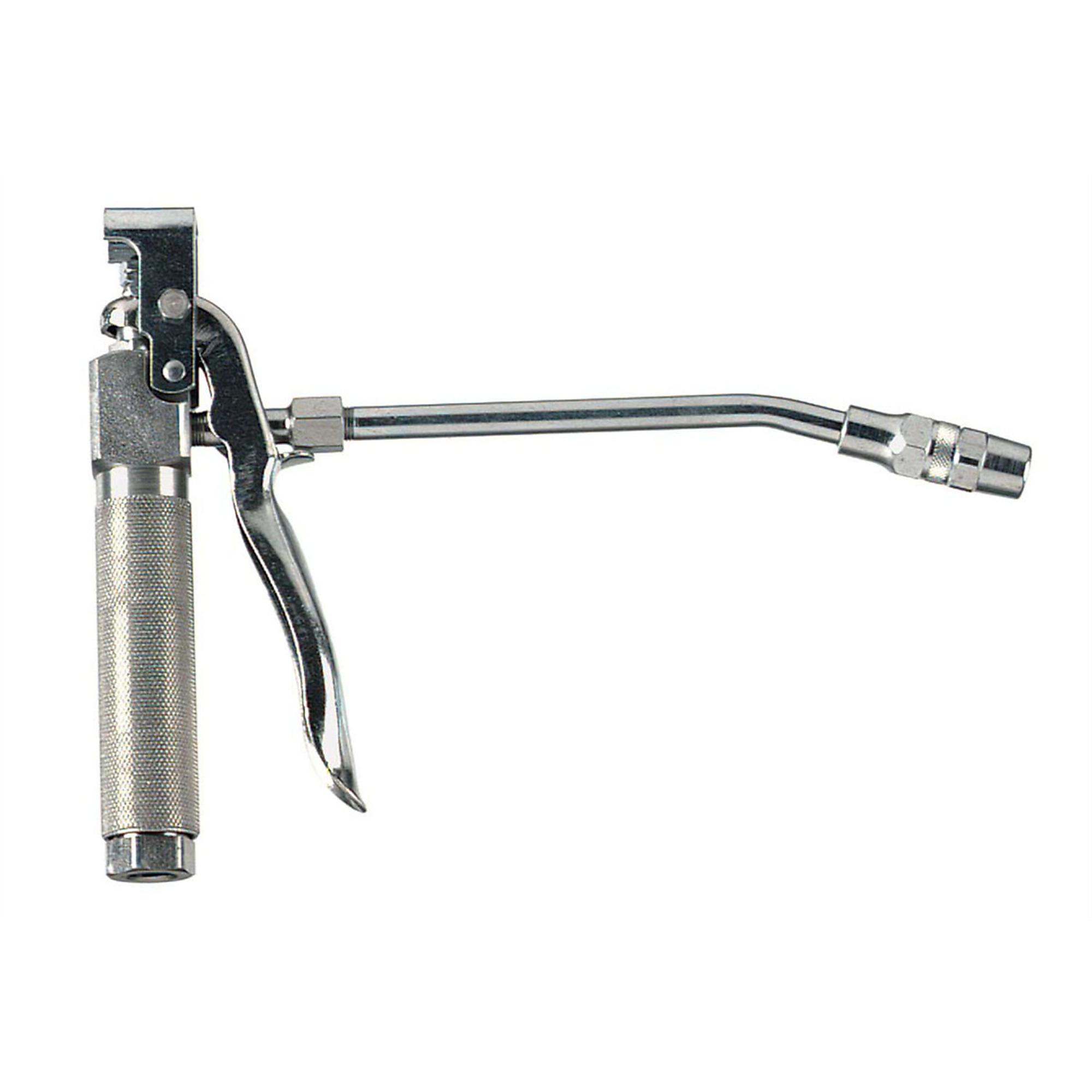 Lincoln Lubrication Heavy-Duty High-Pressure Steel Control Valve — 6in. Rigid Extension, Ergonomic Design, Model# 740